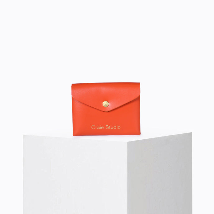 Craie Porte Monnaie Pochi Rouge