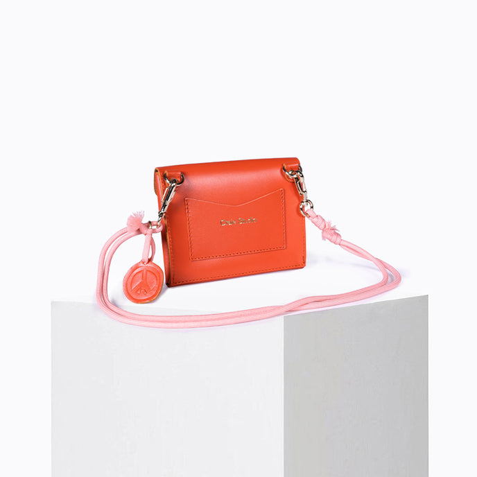 Craie Porte Monnaie Pochi Rouge