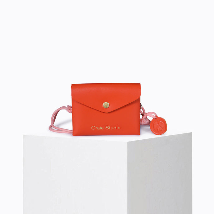 craie Porte Monnaie Pochi Rouge