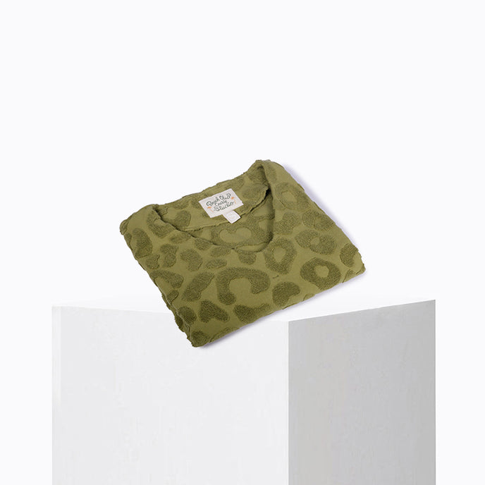 Craie Robe Rio éponge Léo Kaki