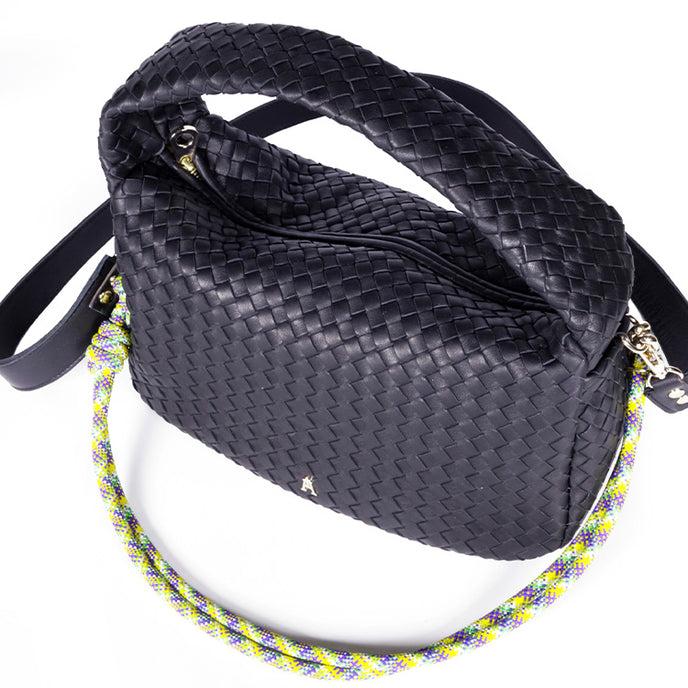 Craie Sac Ballon Tressé Noir SS25