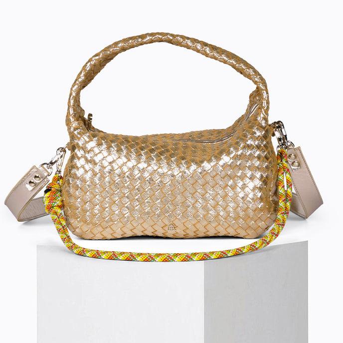 craie Sac Ballon Tressé Or