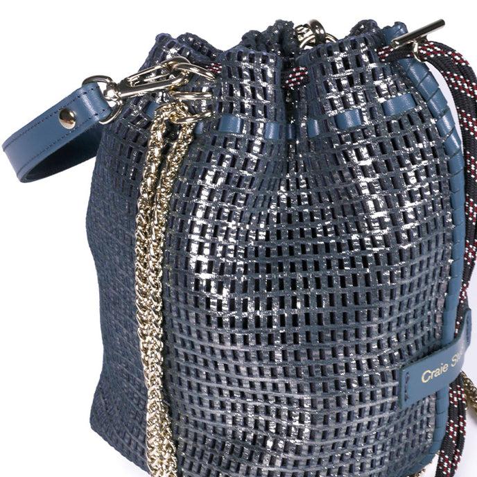 Craie Sac Bibi Métallisé Chrome