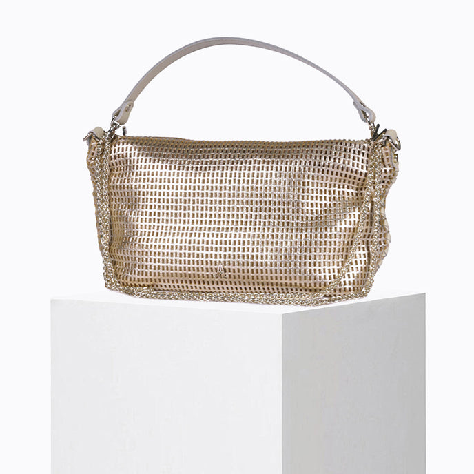 Craie Sac Coco Perforé Or