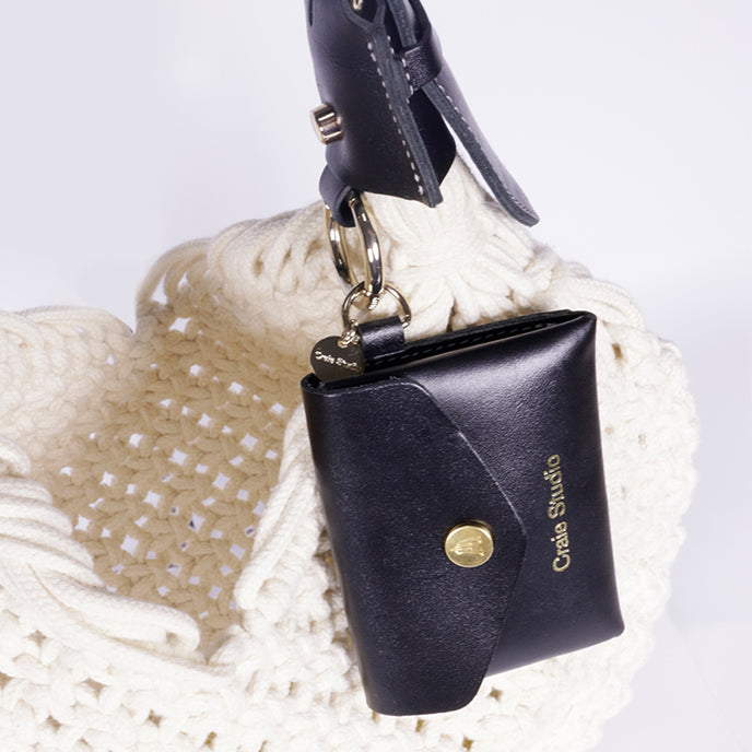 Craie Sac Dream Macramé Noir & Naturel