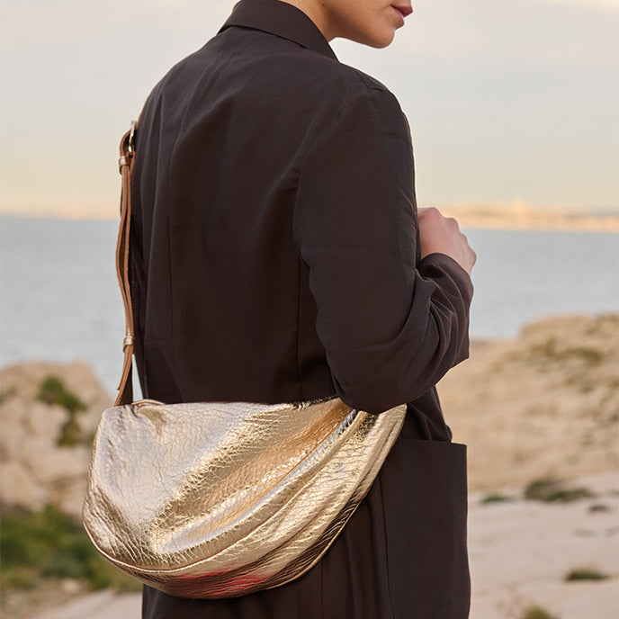 Craie Sac Horse Bubble Or