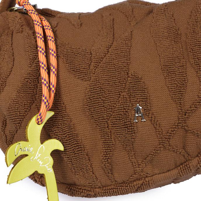 Craie Sac Horse éponge Feuilles Fauve