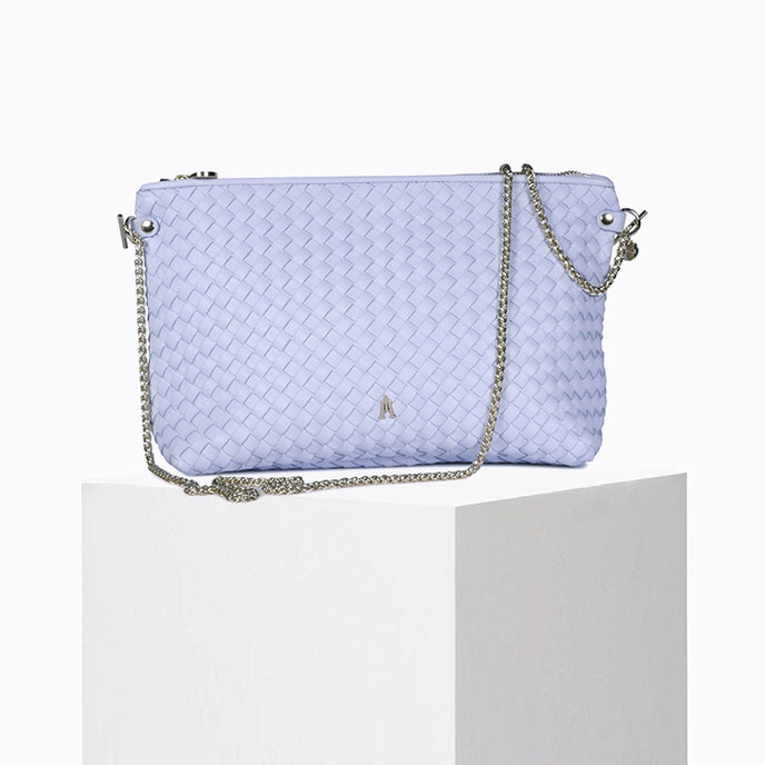 Craie Sac Mallow Tressé Aqua