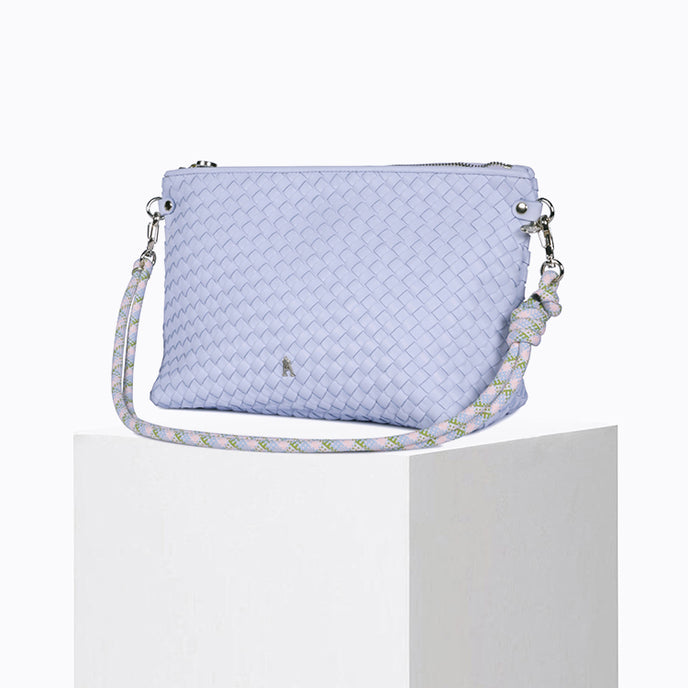 Craie Sac Mallow Tressé Aqua