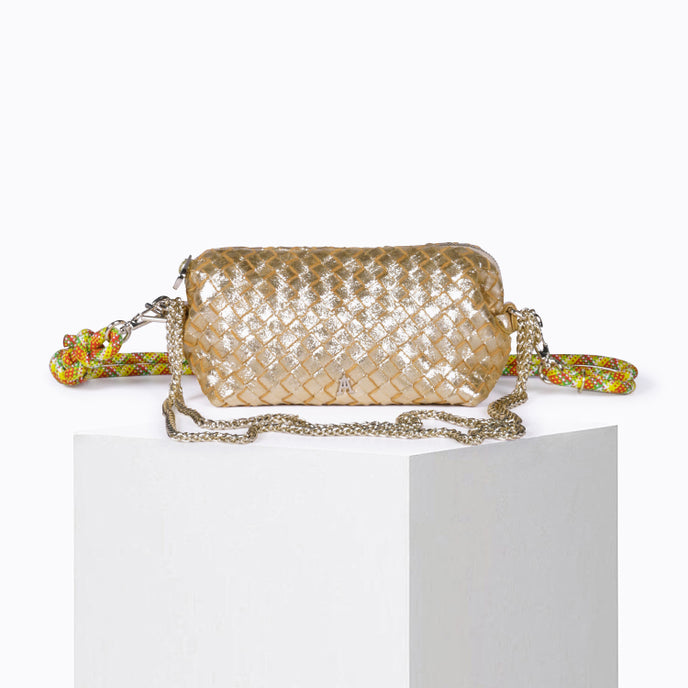 craie Sac Nuage Tressé Or