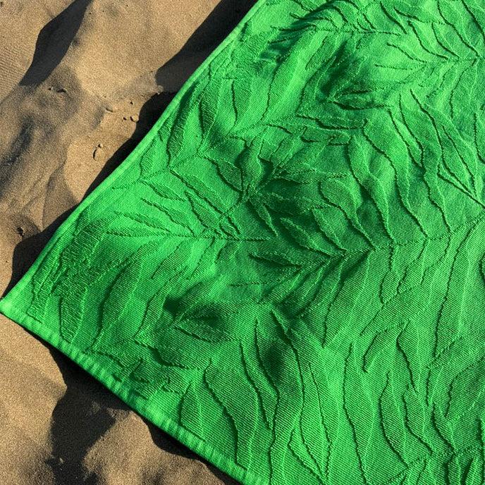 Craie Serviette Feuilles Summer Green