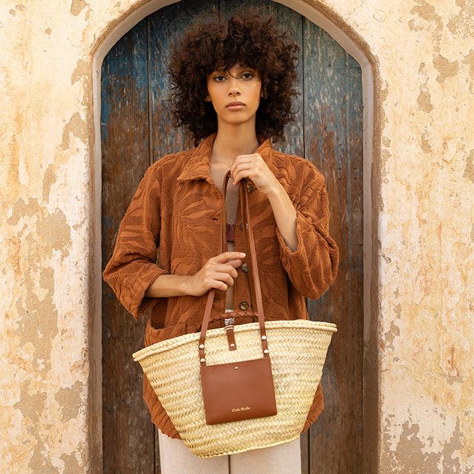 Craie Veste Guada éponge Feuilles Fauve