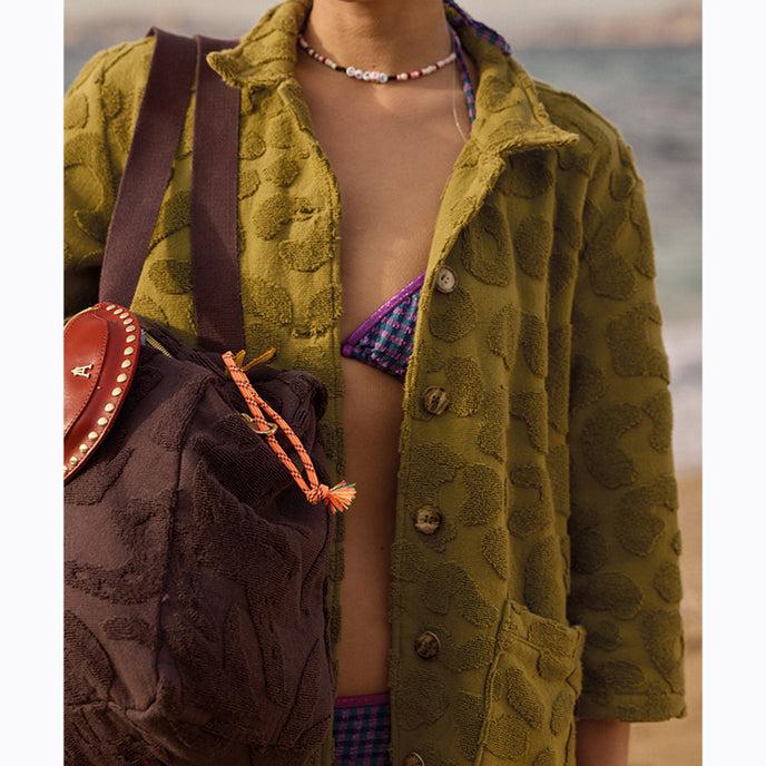 Craie Veste Guada éponge Léo Kaki