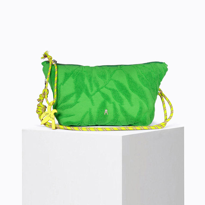 craie Pochette Maxi Sable éponge Feuilles Summer Green