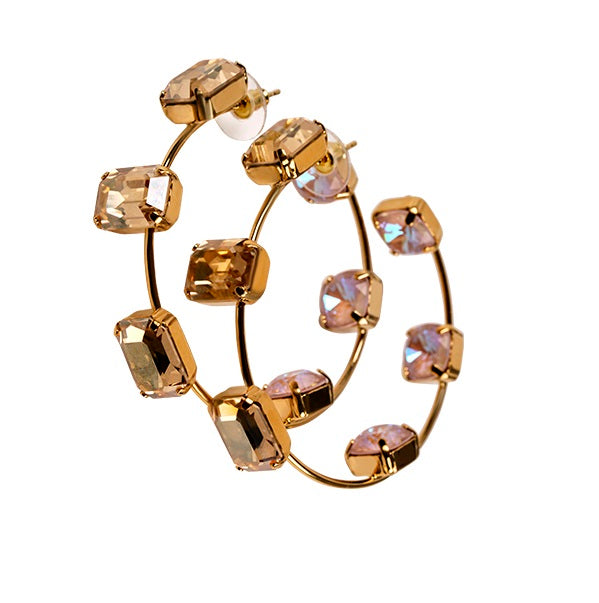 crezus LUNAR Pierced Earrings