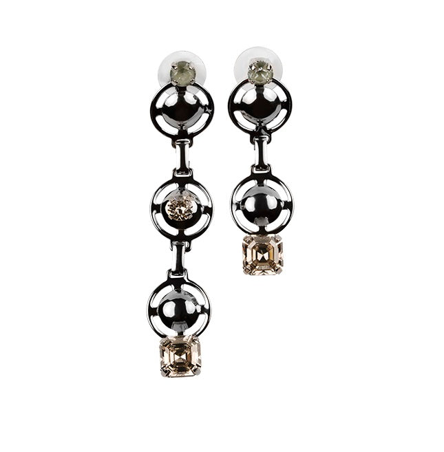 crezus SATURN Pierced Earrings