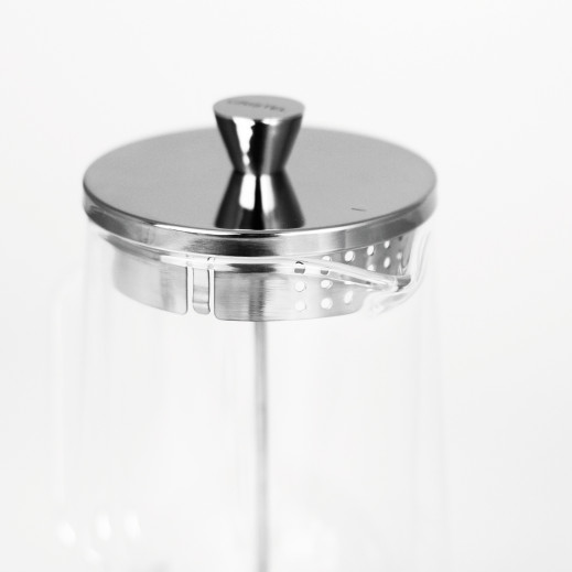 Cristel Cafetière à Piston Double Paroi Robusta Verre Transparent Cafetières