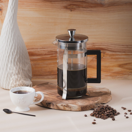 Cristel Cafetière à Piston Simple Paroi Arabica Verre Transparent Cafetières