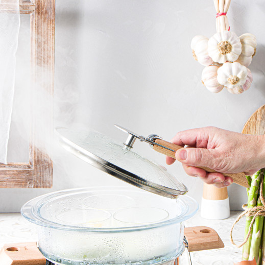 Cristel Bouton De Couvercle En Inox Mutine