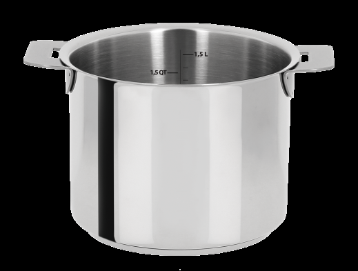 cristel Casserole haute graduée inox Mutine