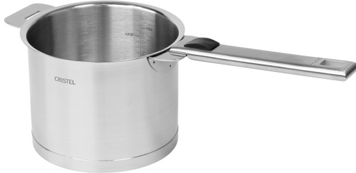 Cristel Casserole Haute Graduée Inox Strate