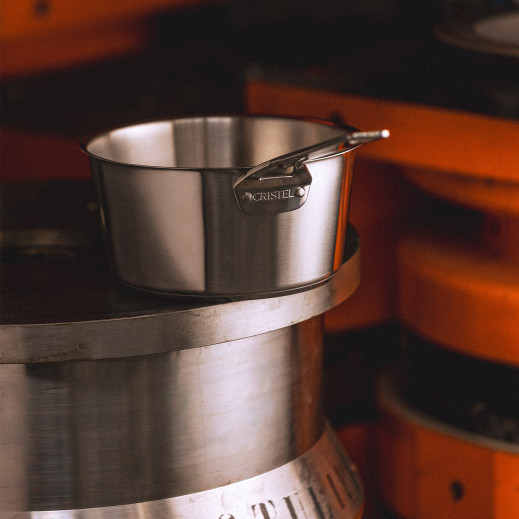Cristel Casserole Inox Brossé 1826