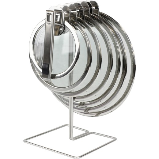 Cristel Couvercle En Verre Plat Amovible Strate