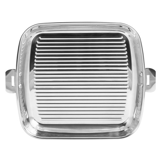 Cristel Gril Carré Inox Casteline