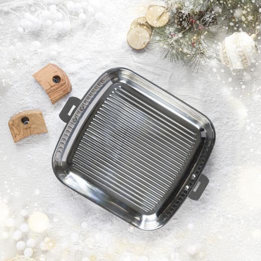 Cristel Gril Carré Inox Casteline