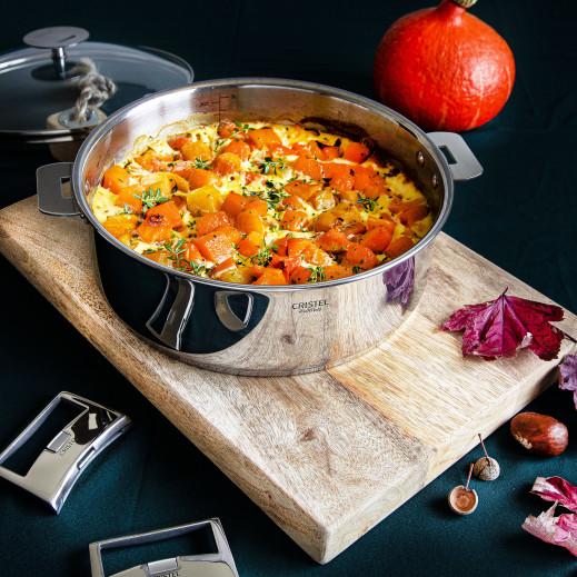 Cristel Sauteuse Inox Multiply Amovible Casteline