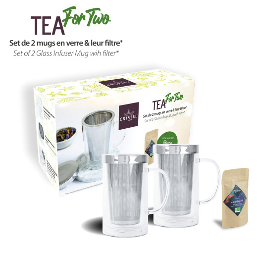 Cristel Set Cadeau « Tea For Two » Théières