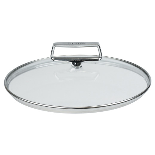 Cristel Faitout Inox Et Couvercle En Verre Castel'Pro®