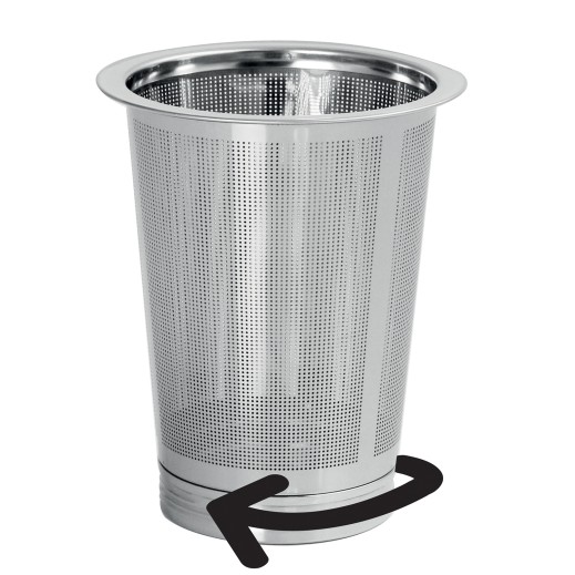 cristel Filtre dévissable en inox pour théières et mug Inox Théières cristel Filtre dévissable en inox pour théières et mug Inox Théières