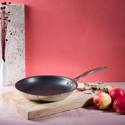 Cristel Poêle Inox Anti-adhésif Exceliss+ Castel'Pro®