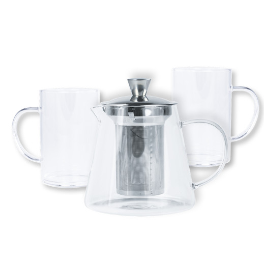 Cristel Set Cadeau Oolong Verre Transparent Théières