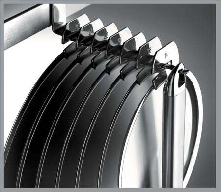 Cristel Support De Couvercles Et De Casseroles Panoply