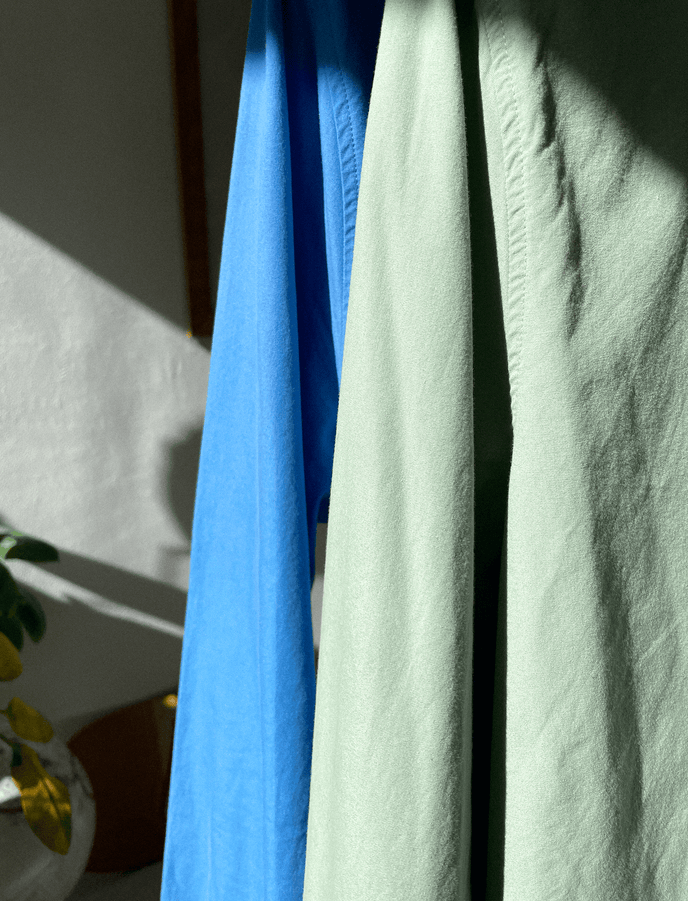 Cuisse De Grenouille CHEMISE EN POPELINE MARINE