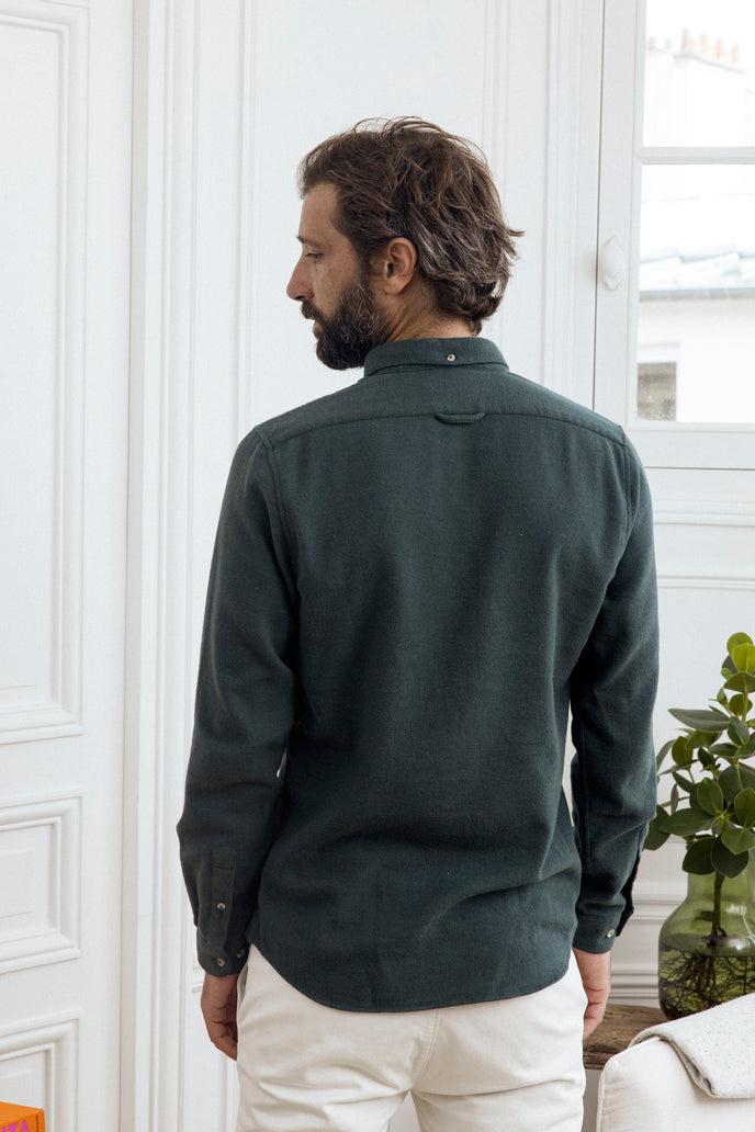 Cuisse De Grenouille CHEMISE MASSIMO VERT