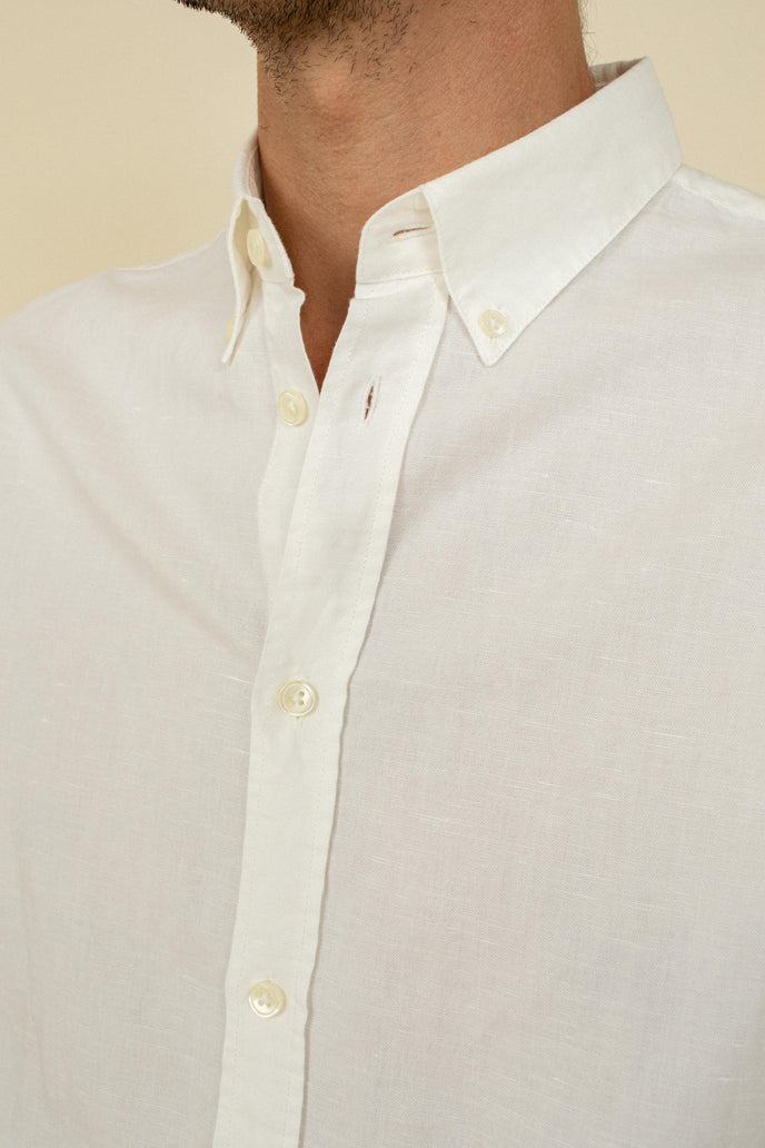 Cuisse De Grenouille CHEMISE NICOLAS BLANCHE