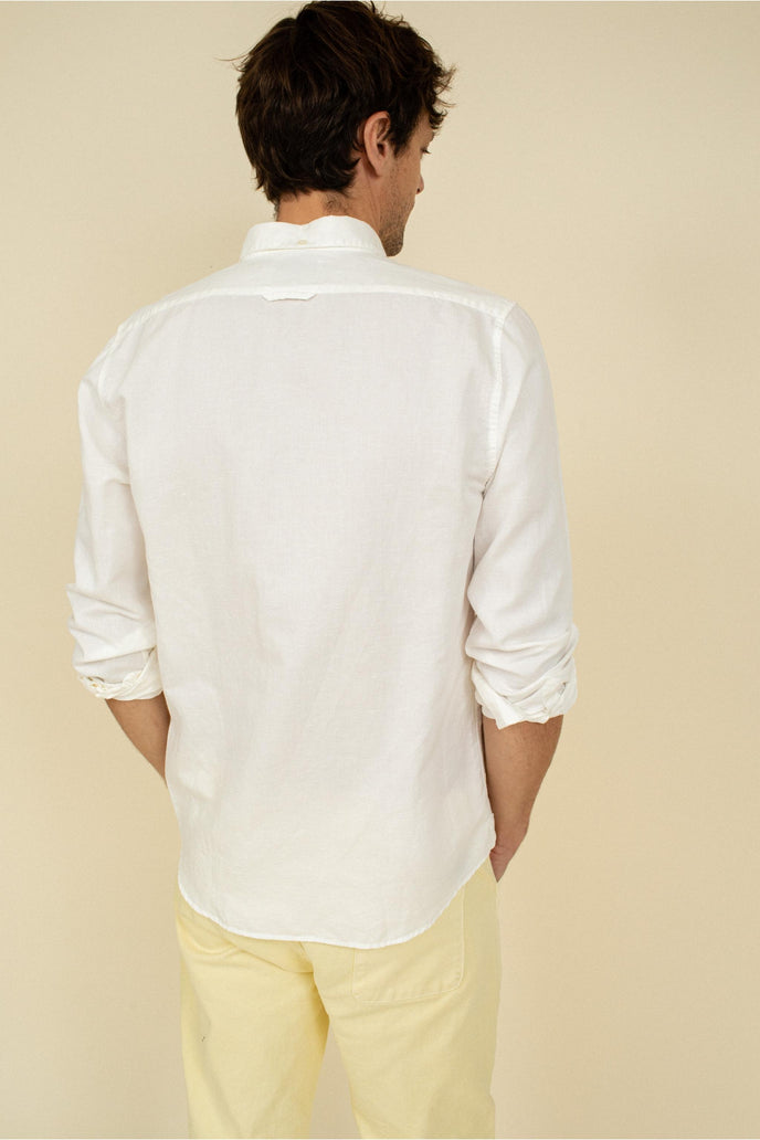 Cuisse De Grenouille CHEMISE NICOLAS BLANCHE