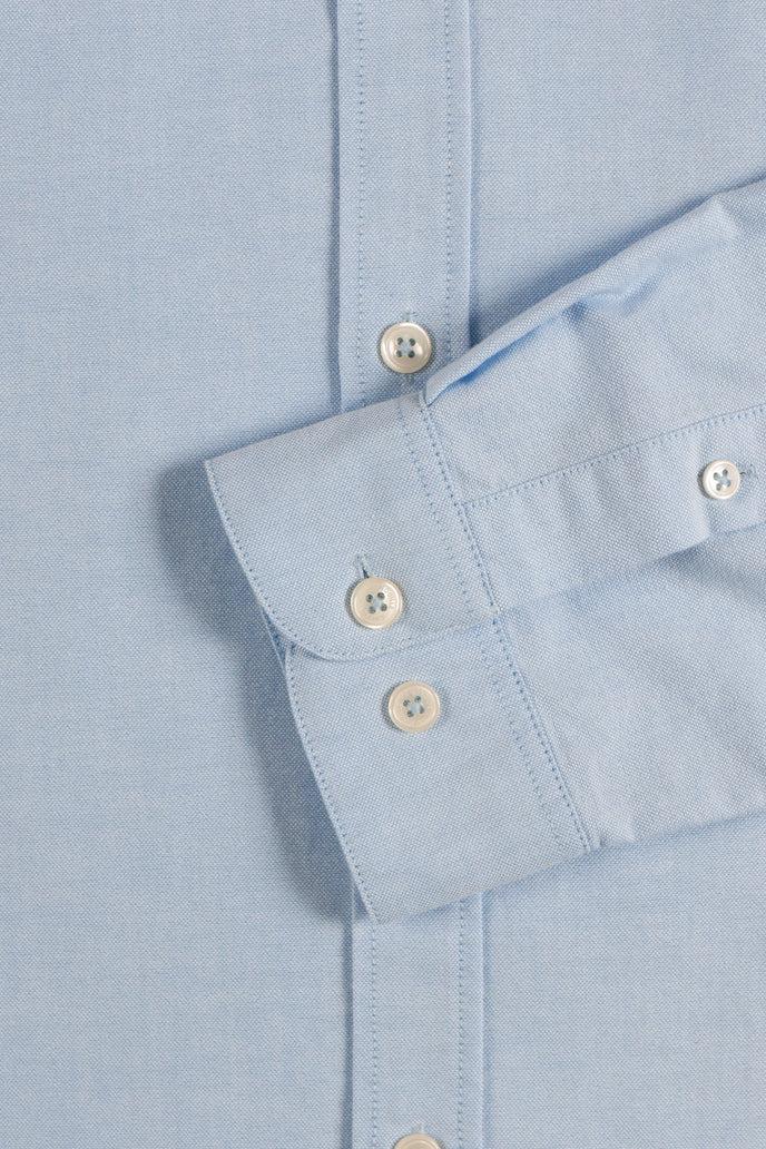 Cuisse De Grenouille CHEMISE OXFORD BLEU CIEL