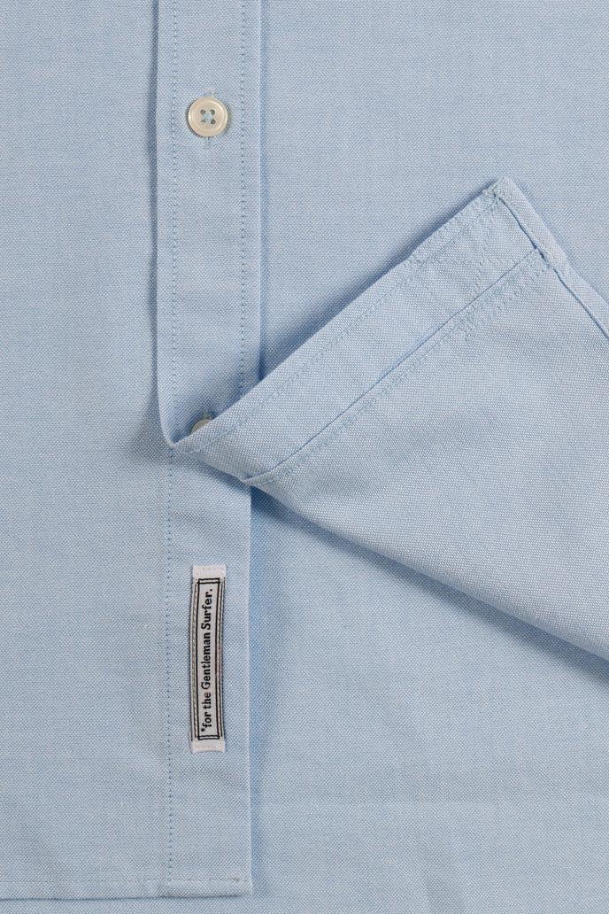 Cuisse De Grenouille CHEMISE OXFORD BLEU CIEL