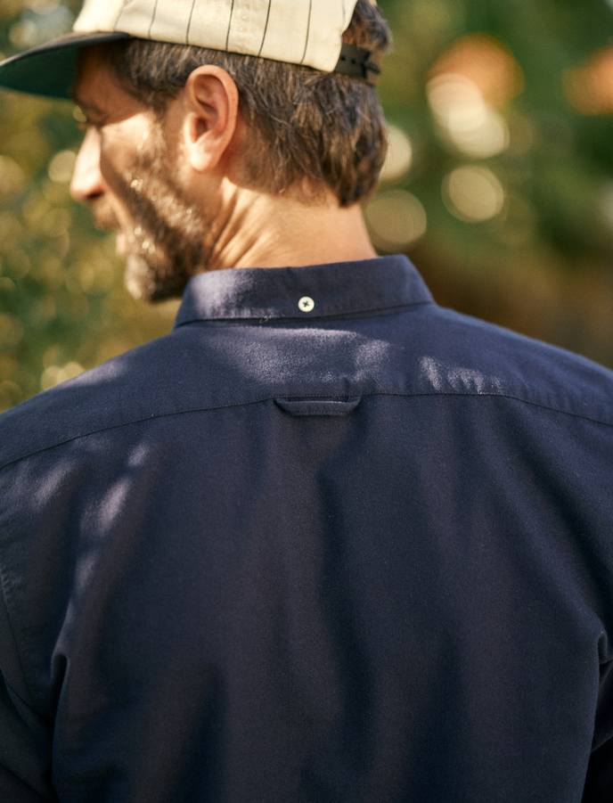 Cuisse De Grenouille CHEMISE OXFORD BROSSÉ