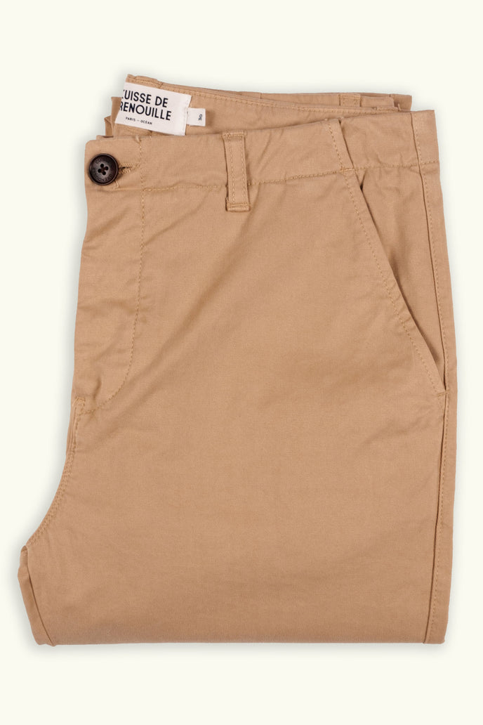 cuisse de grenouille CHINO BEIGE