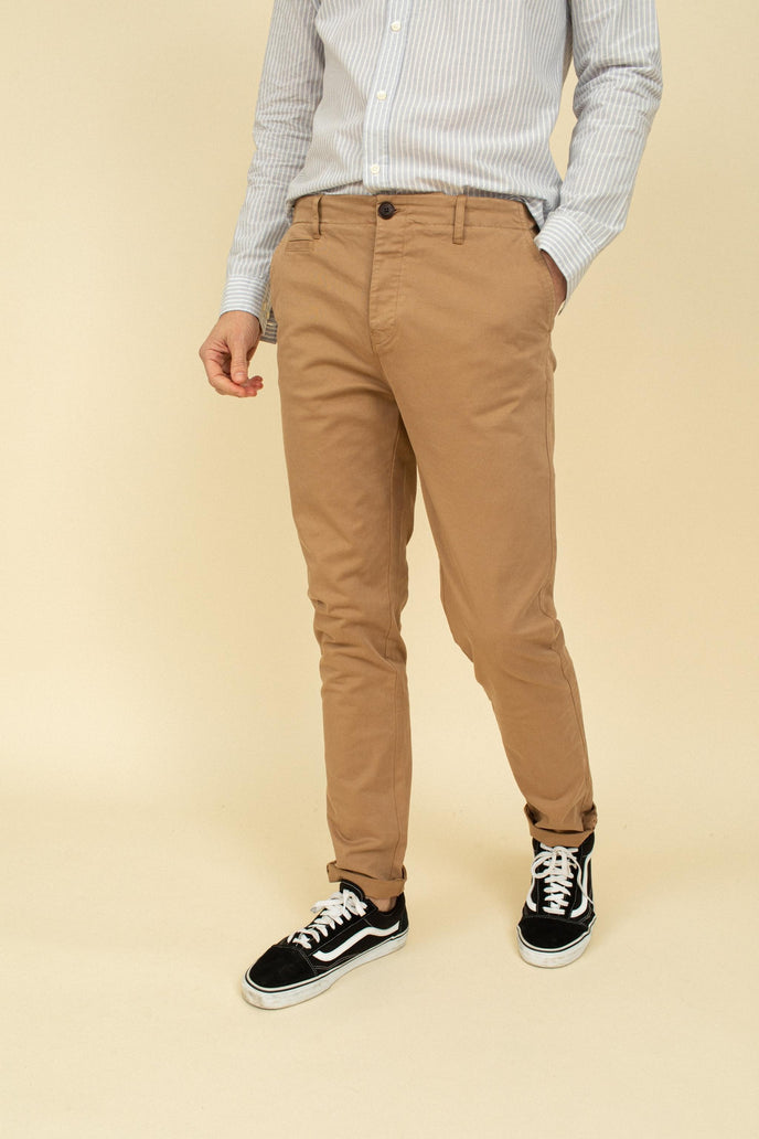 cuisse de grenouille CHINO CAMEL
