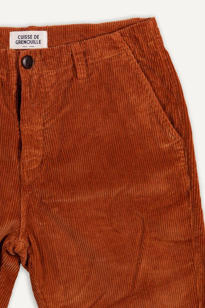 Cuisse De Grenouille CHINO EN VELOURS ÉPAIS
