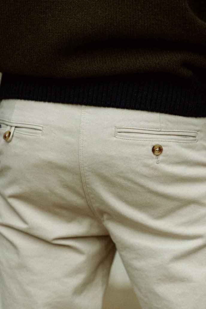 Cuisse De Grenouille CHINO PANT JACK ECRU
