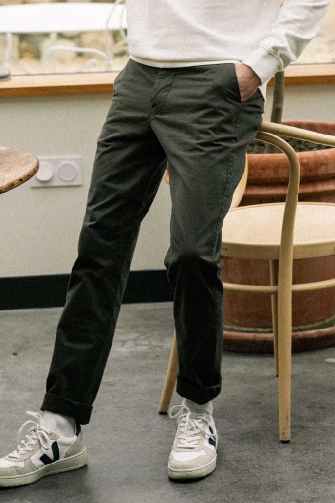 cuisse de grenouille CHINO PANT JACK KAKI