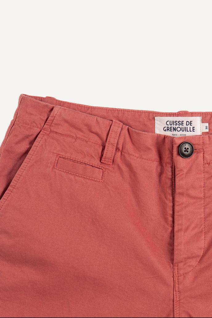 Cuisse De Grenouille CHINO VIEUX ROSE