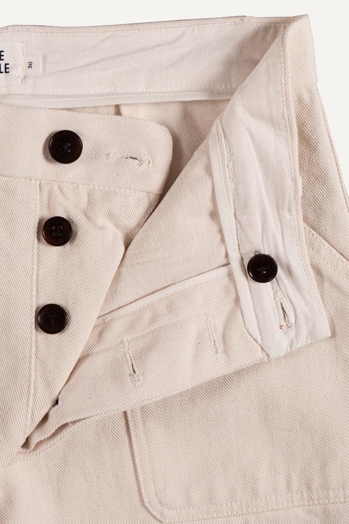 Cuisse De Grenouille FATIGUE SHORT ÉCRU